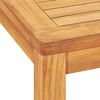 vidaXL Garden Dining Set Natural Teak Solid Teak Wood Medium Stackable