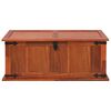 vidaXL Storage Chest Brown Solid Acacia wood, MDF