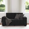 vidaXL 2-seater Sofa Black