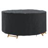 vidaXL Outdoor Furniture Cover Black 200 x 200 x 85 cm 600D fabric