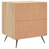 vidaXL Bedside Cabinet Set of 2 Sonoma oak
