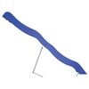 vidaXL Play Slide Blue Polypropylene (PP) 82.7 in long Durable