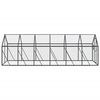 vidaXL Aviary Anthracite Aluminum 5.9 x 19.7 x 6.1 ft Locks Aviary