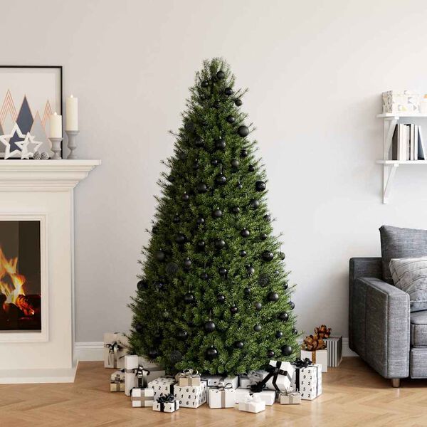 vidaXL Christmas Ball Set Set of 100 Black Plastic Various