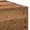 vidaXL Coffee Table Old Wood 21.65 x 21.65 x 12.20 in