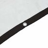 vidaXL Clear Tarpaulin with Eyelets 16.4x19.7' Polyethylene