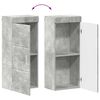 vidaXL Bathroom Wall Cabinet TULUM Concrete Grey Engineered Wood