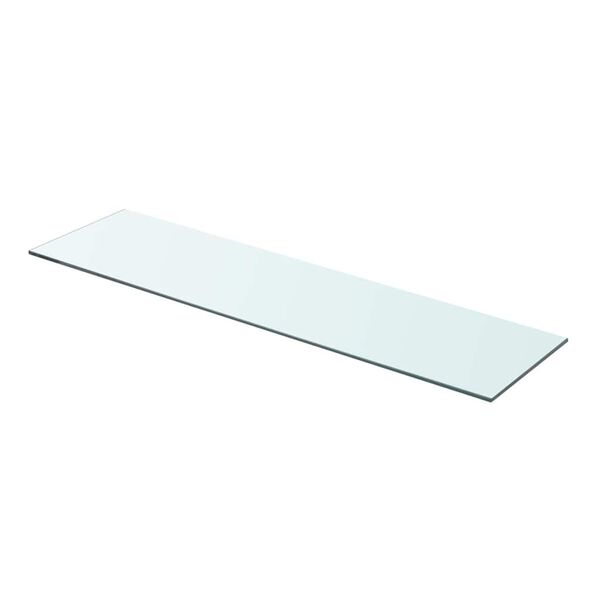 vidaXL Glass Panel Clear Tempered glass 31.5x7.9 in Durable