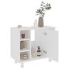 vidaXL Bathroom Furniture Set White Engineered wood Storage