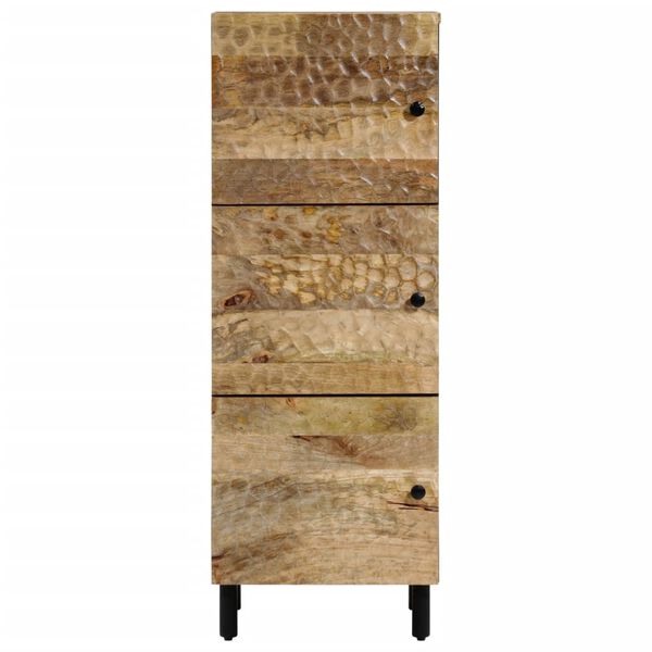vidaXL Highboard 15.7"x13"x43.3" Solid Wood Mango
