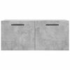 vidaXL Wall Cabinet Concrete Grey Engineered Wood Medium Wall Cabinet
