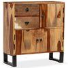 vidaXL Sideboard Solid Acacia Wood 27.6"x11.8"x31.5"
