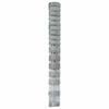 vidaXL Field Fence Silver 82.02 x 3.94 ft Galvanised steel
