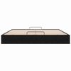 vidaXL Ottoman Bed Frame Black Velvet, Metal, Plywood, Engineered Wood