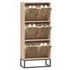 vidaXL Shoe Cabinet Engineered wood Standard Shoe Cabinet Rectangular