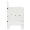 vidaXL Garden Chair 2 pcs White 53 x 49 x 85 cm PP