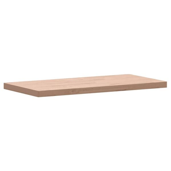 vidaXL Bathroom Countertop 39.4x19.7x1.6" Solid Wood Beech