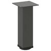vidaXL Coffee Table Leg Anthracite Powder-Coated Steel Small Levelers