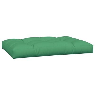 vidaXL Pallet Cushions 5 pcs Green Fabric