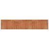 vidaXL Rug Brown Bamboo, Polypropylene 23.6 x 118.1 in Rollable
