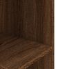 vidaXL Aquarium Stand Brown Oak Engineered Wood Medium Storage