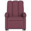 vidaXL Stand Up Massage Recliner Chair Purple