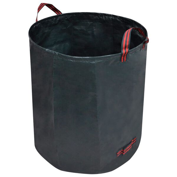 vidaXL Patio Waste Bag Dark Green 4 pcs 71.9 gal 5.3 oz/sqm