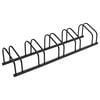 vidaXL Bike Rack for 5 Bikes Black Steel
