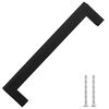vidaXL Cabinet Handle Set of 10 Black
