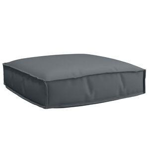 vidaXL Cushion Anthracite 23.62 x 23.62 x 4.72 in Oxford Fabric