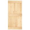 vidaXL Door NARVIK 39.4"x82.7" Solid Wood Pine