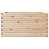 vidaXL Garden Planter Natural Wood Solid Pine Wood Large