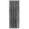 vidaXL Velvet Curtains 2 pcs Grey 88.58 x 55.12 in Velvet