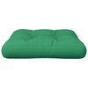 vidaXL Pallet Cushion Green Fabric (100% polyester)