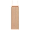 vidaXL Paper Bags 250 pcs with Handles Brown 21x11x31 cm
