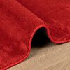 vidaXL Rug Red 100% Polyester 23.6 x 43.3 in Area Rug Rectangular