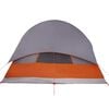 vidaXL Family Tent Tunnel 8-Person Gray Waterproof