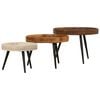 vidaXL Coffee Table Set of 3