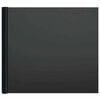 vidaXL Window Film Set of 3 Frosted Black PVC
