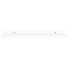 vidaXL Wall Shelf Set of 4 White MDF Medium Decorative Inlays