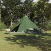 vidaXL Family Tipi Tent Folding with Roof Green 560 x 560 x 300 cm