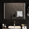 vidaXL LED Bathroom Mirror Clear Glass 31.5 x 23.6 in Bathroom Mirror