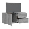 vidaXL TV Cabinet Grey Sonoma Engineered wood 31.5 in TV Cabinet