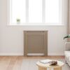 vidaXL MDF Radiator Cover 30.7"