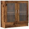 vidaXL Book Cabinet Old wood Engineered wood Medium Book Cabinet