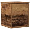 vidaXL Storage Box Old Wood 15.75 x 16.54 x 18.11 in Engineered Wood