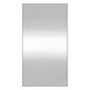 vidaXL Wall Mirror Transparent Glass 19.7x39.4 in Wall mounting