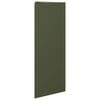 vidaXL Garden Planter Olive green Steel Medium Durable Garden Planter