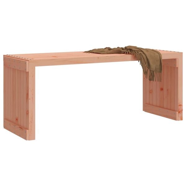 vidaXL Garden Bench Natural Douglas Solid Douglas Wood Large