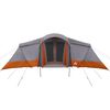 vidaXL Tents with Roof Gray and orange 721 x 335 x 212 cm Polyester